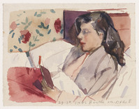 KT 1996 042
<br/>
Lezende vrouw
<br/>
<em>Kat, Otto Boudewijn de (1907 - 1995)</em>